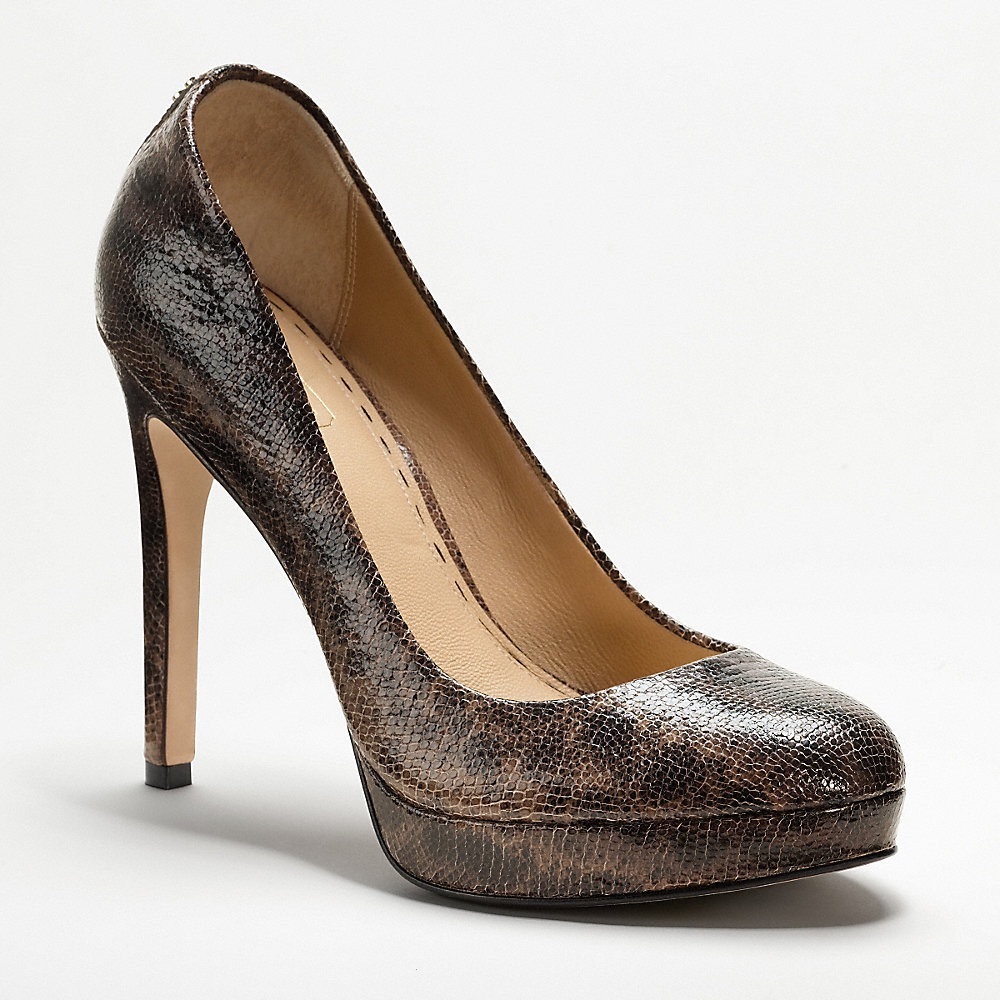 New Coach Daisee Printed Lizard Heels, 8 (8.5) - Picture 4 of 8